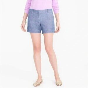 2/$30 J. Crew 5" Chambray Short Medium Wash 14 #8664